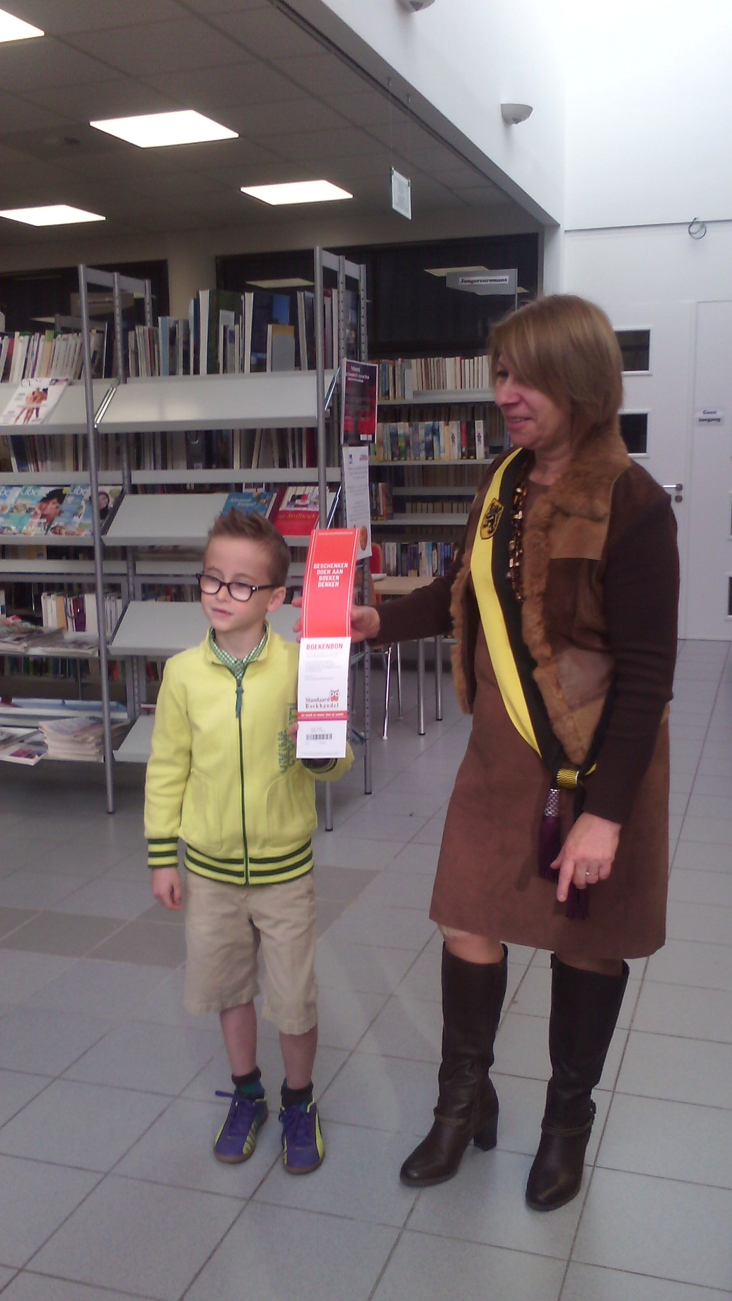 50ste nieuwe lezer in de bib van OudHeverlee NVA OudHeverlee